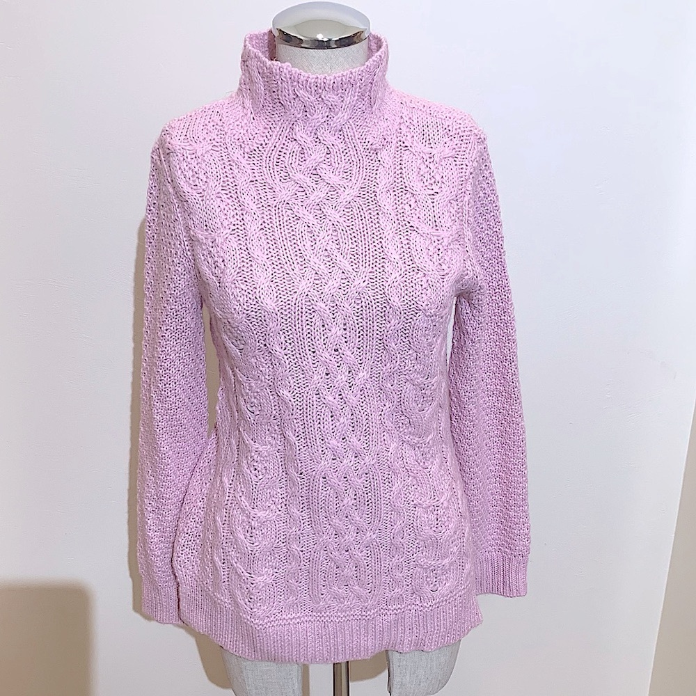 💥EUC💥 Soft Alpaca Wool Blend Lauren Ralph Lauren Cable Knit Sweater - Size Med